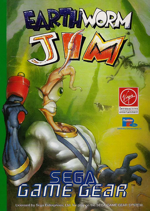 Обложка игры Earthworm Jim
